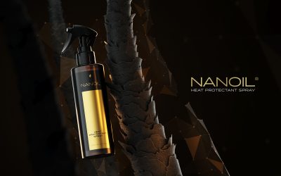 термозащитен спрей за коса Nanoil